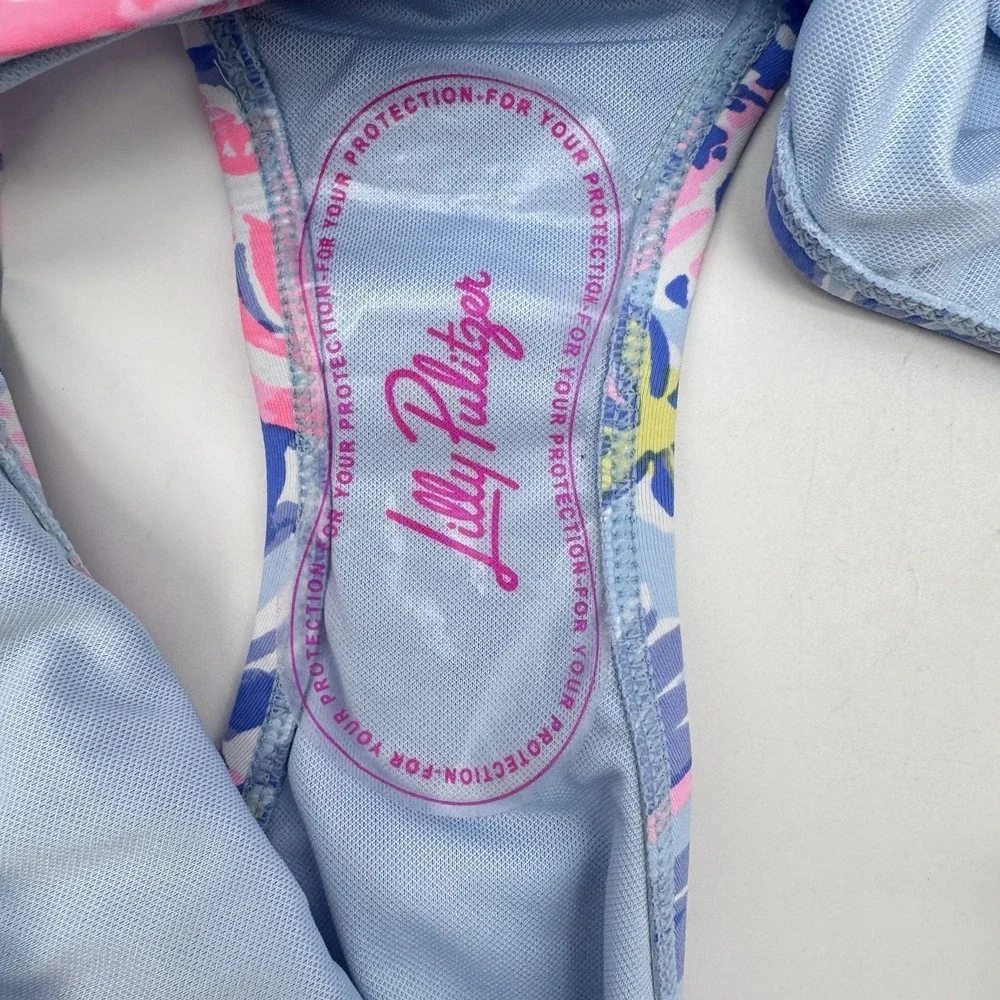 LILLY PULITZER Lagoon Sarong Bikini Bottom  